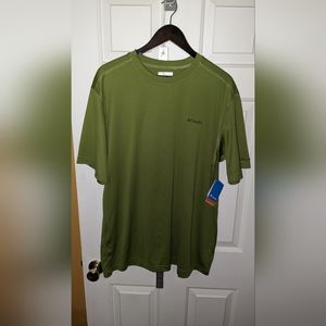 Columbia Lime All Trail Short Sleeve Crew